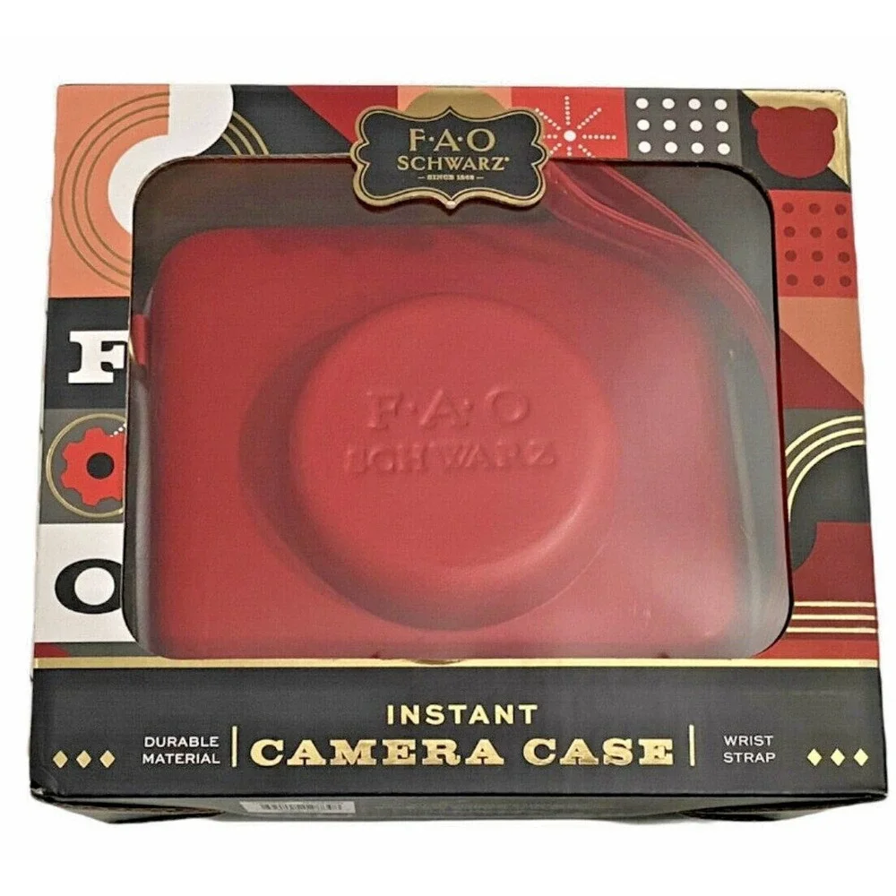FAO Schwarz Instant Camera Case New in Box